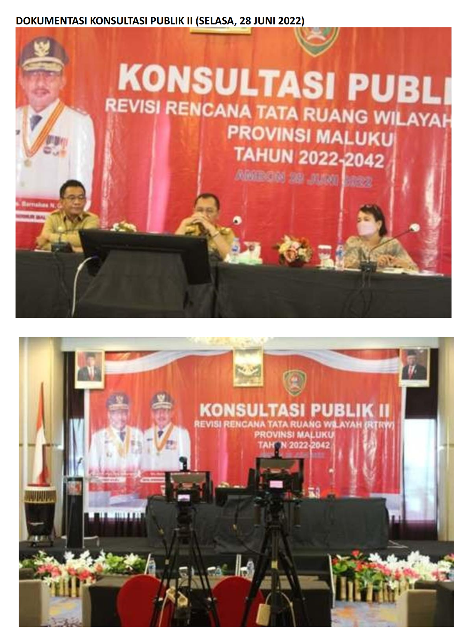 Forum Konsultasi Publik  Rencana Tata Ruang II