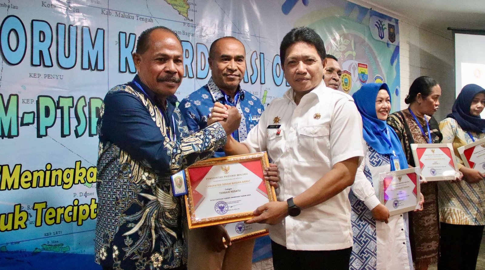 Awali Tugas, Plh Gubernur Maluku Minta Dinas Penanaman Modal di Bawah  Pimpinan  Dr. Ir,. Syuryadi S