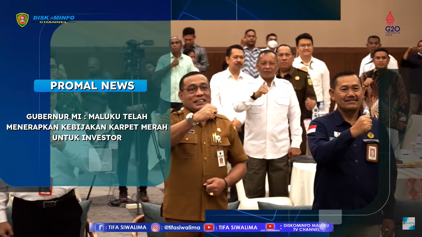 Gubernur Maluku Sampaikan Beberapa Hal Penting saat membuka SKK Migas Turut dihadiri oleh Kepala DPM